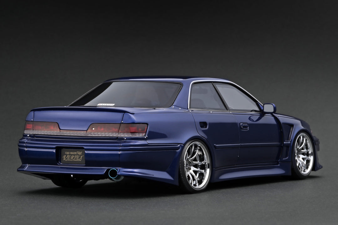 [Preorder] Ignition Model 1:18 VERTEX JZX100 MARK-II Blue Metallic IG3581
