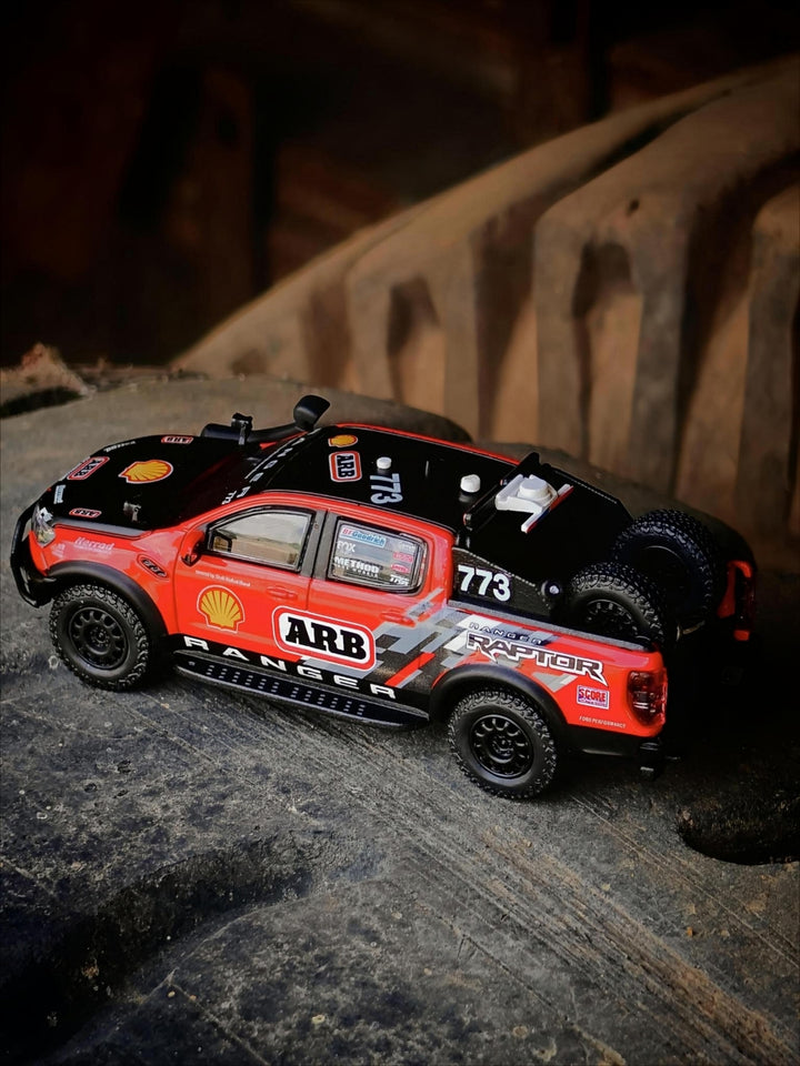 [Preorder] MK Miniatures 1:64 Ford Ranger Raptor 2024 Baja racing 2024 Baja