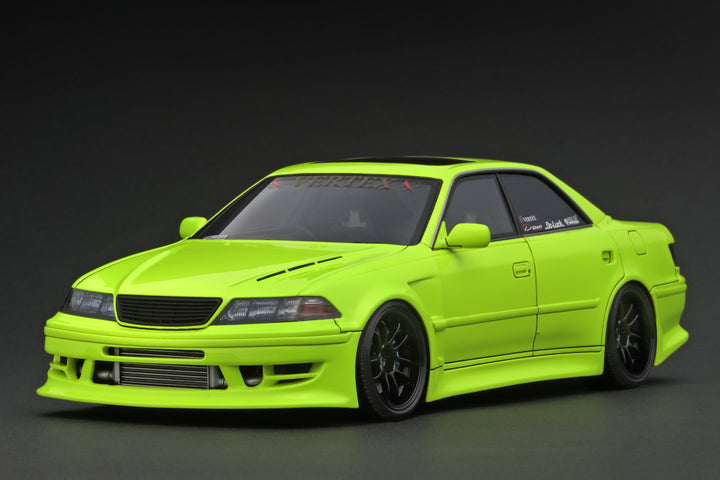 [Preorder] Ignition Model 1:18 VERTEX JZX100 MARK-II Yellow IG3583