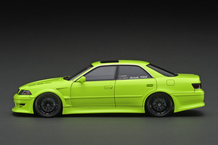 [Preorder] Ignition Model 1:18 VERTEX JZX100 MARK-II Yellow IG3583