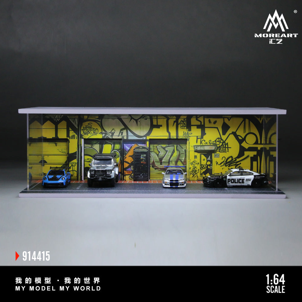 [Preorder] MoreArt 1:64 THEME LIGHTING ASSEMBLY SCENE (3 Versions) MO914413/MO914414/MO914415