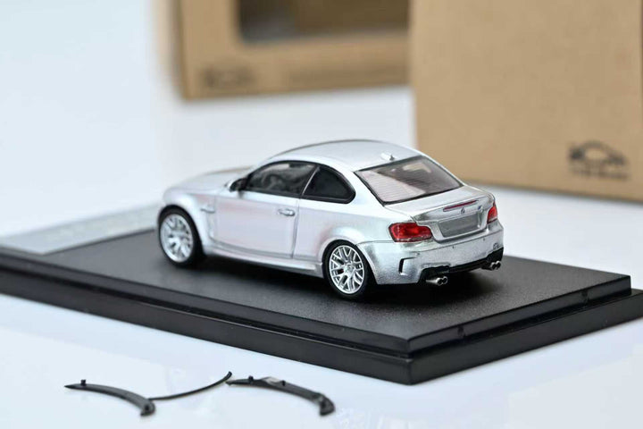 [Preorder] 7CM Model 1:64 BMW 1M Coupe (E82) Glacier Silver Metallic