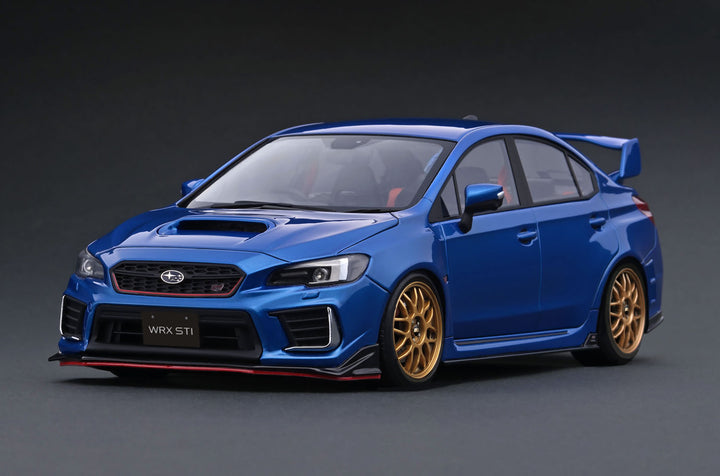 [Preorder] Ignition Model 1:18 SUBARU WRX (CBA-VAB) STI Blue