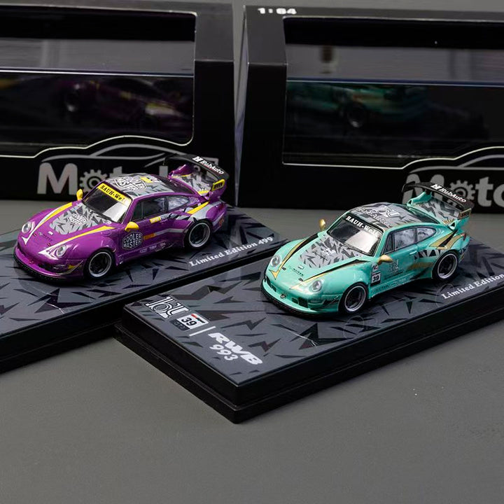 [Preorder] Motokit 1:64 Porsche RWB 993 (2 Colours)