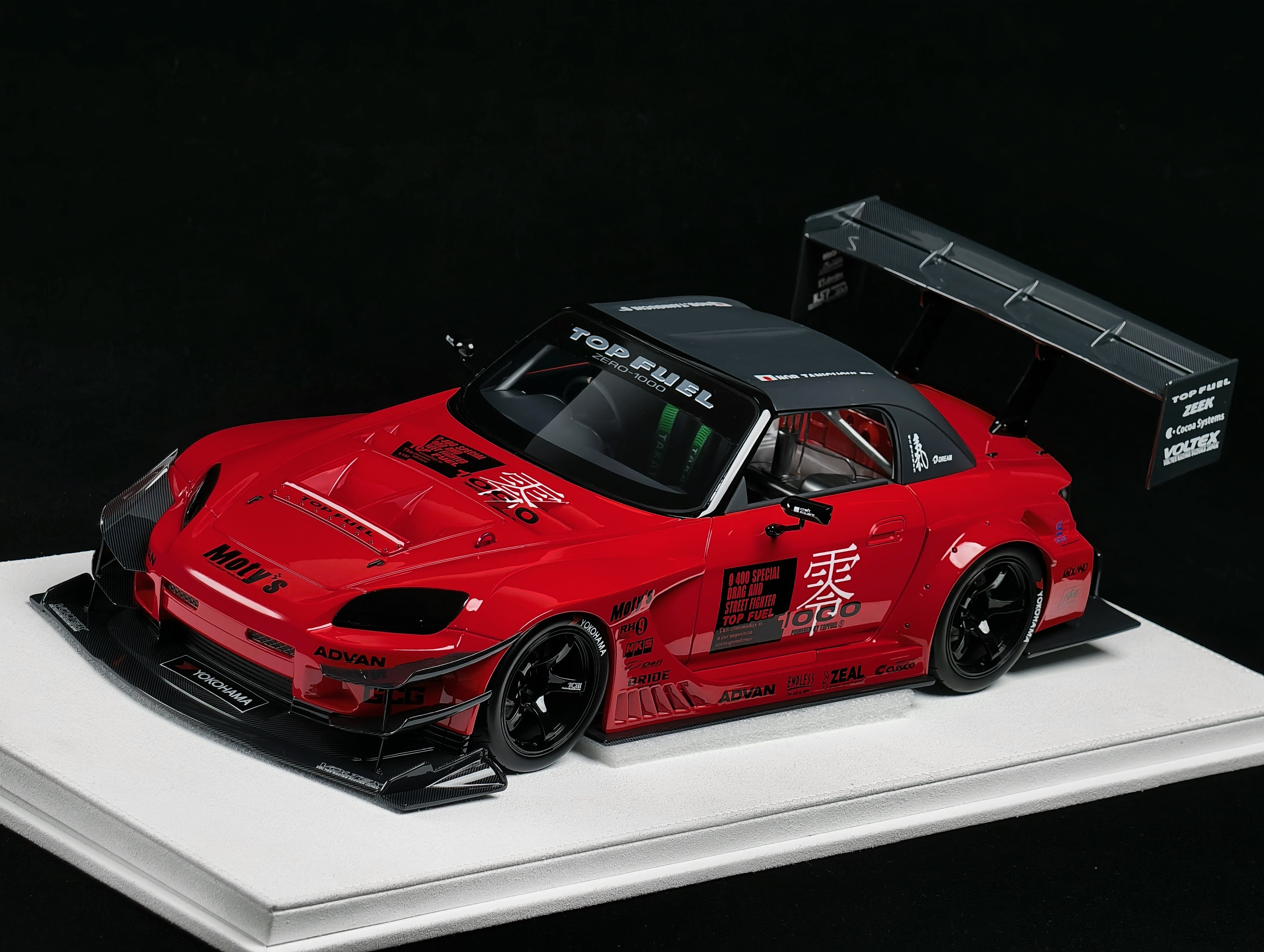 Preorder] MCM 1:12 HONDA TOP FUEL S2000RR (2 Colours) – Horizon