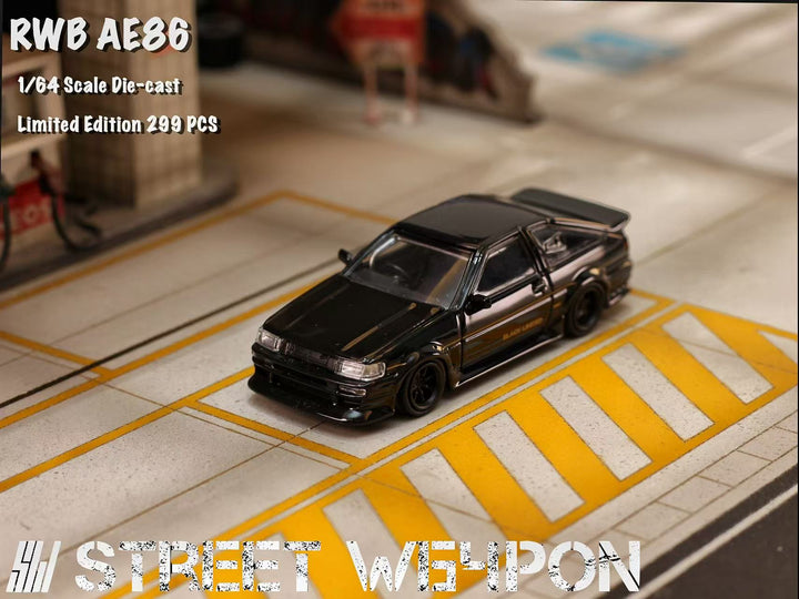 [Preorder] Street Weapon 1:64 RWB Wide-Body AE86 LEVIN (2 Colours)
