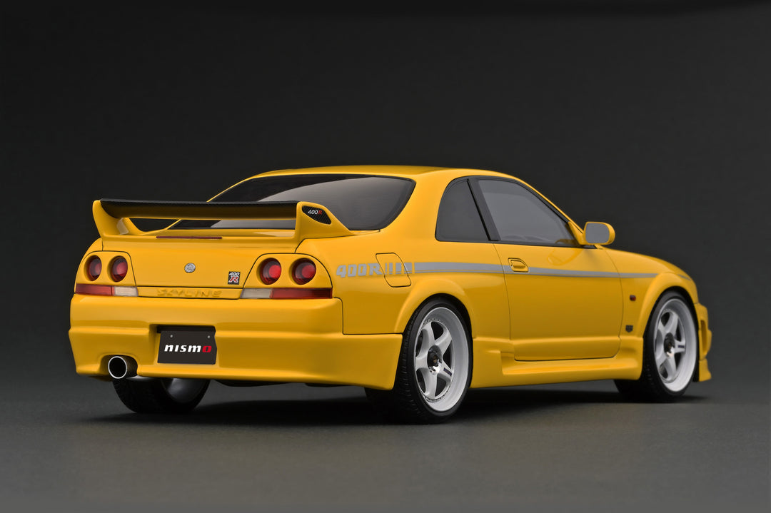 [Preorder] Ignition Model 1:18 NISMO 400R (BCNR33) Yellow IG3658