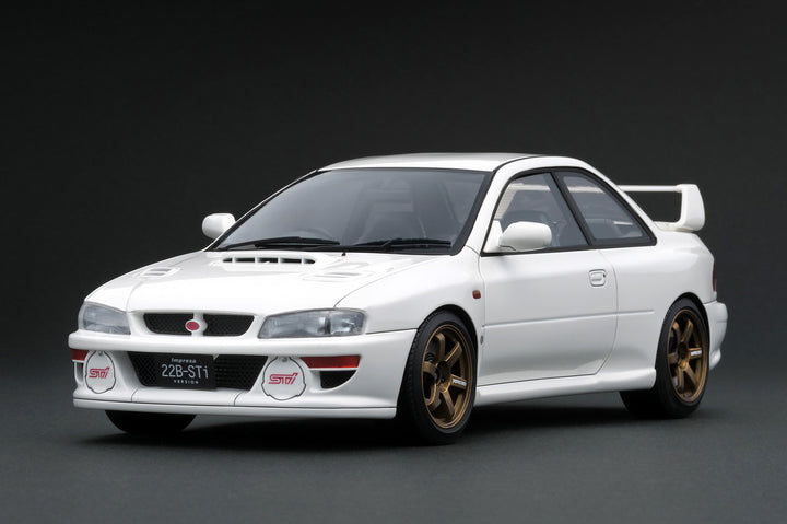 [Preorder] Ignition Model 1:18 SUBARU Impreza 22B-Sti Version (GC8改) White