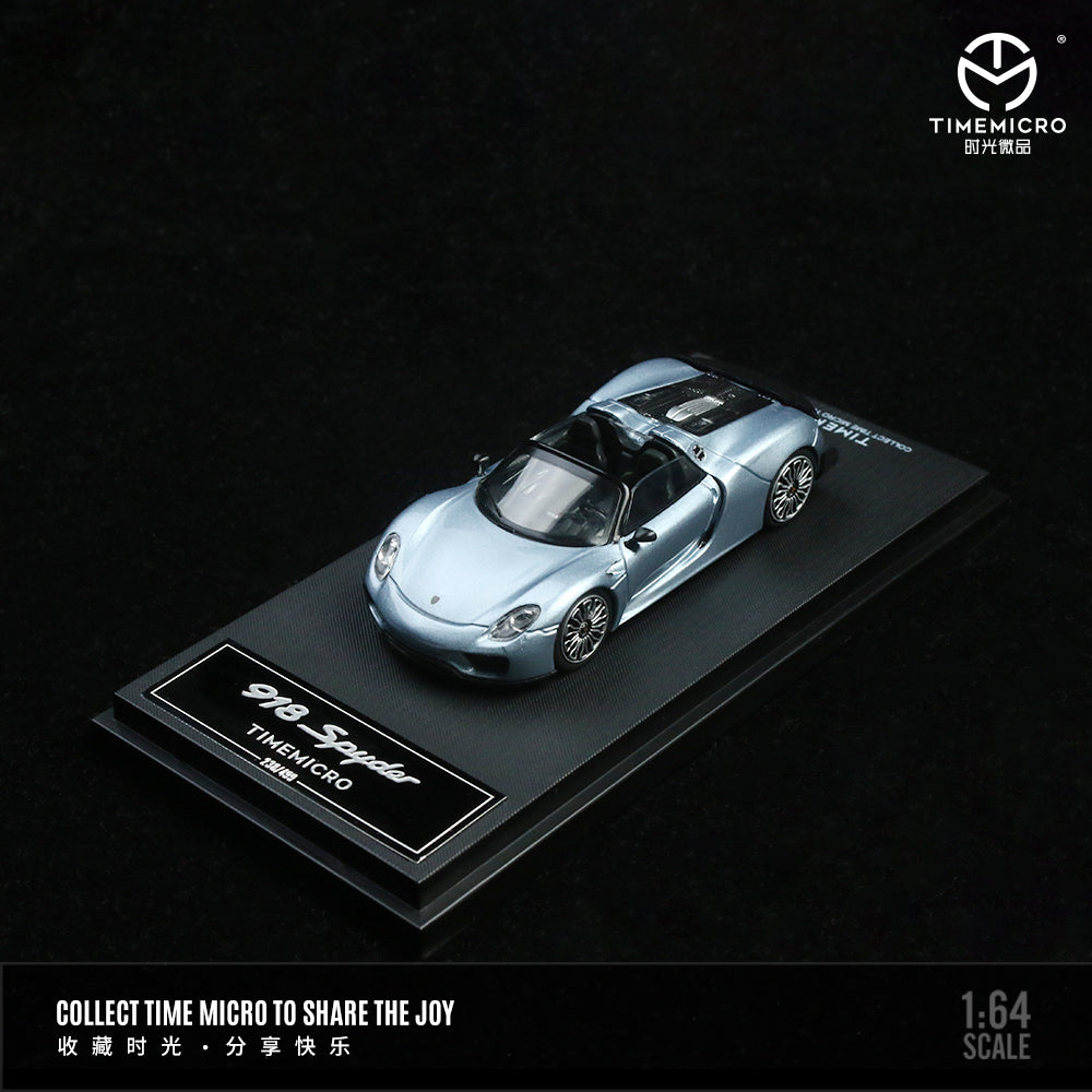 TimeMicro 1:64 Porsche 918 Spyder (4 Versions) – Horizon Diecast