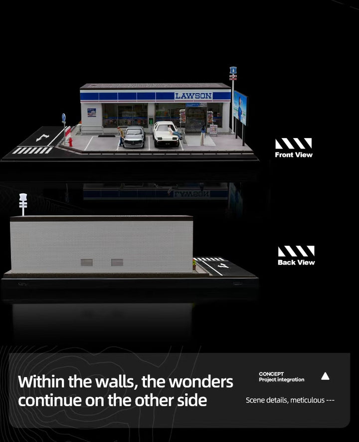 [Preorder] SHOU CANG JIA 1:64 Lawson Convenience Store (Large) SCENE SCJ-82045-A
