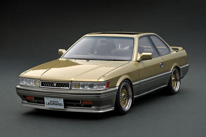 [Preorder] Ignition Model 1:18 Nissan Leopard 3.0 Ultima (F31) Gold/Silver IG3700