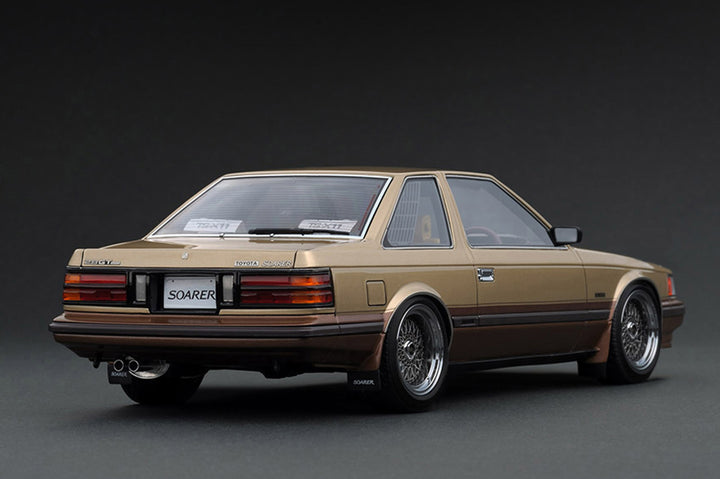 [Preorder] Ignition Model 1:18 Toyota Soarer 2800GT Extra (Z10) Gold/Brown IG3702