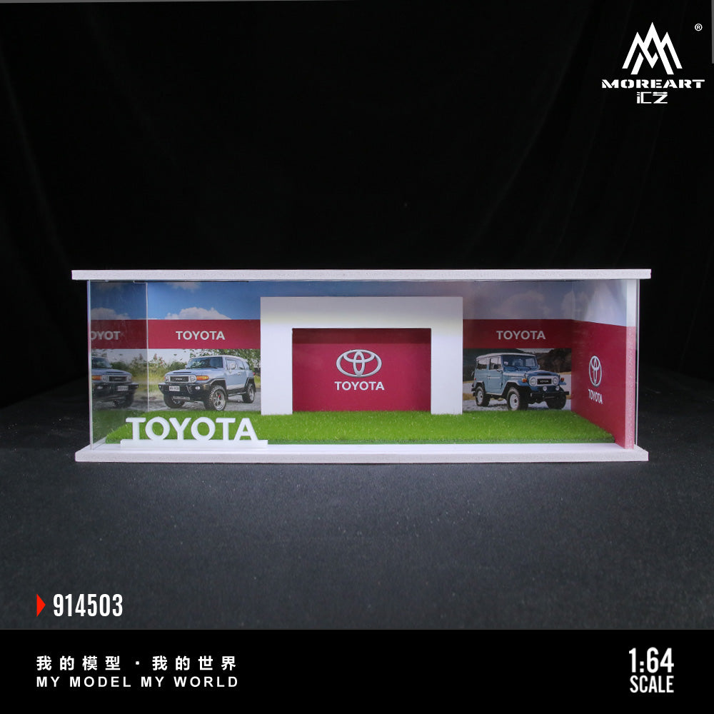 MoreArt 1:64 HONDA AND TOYOTA ASSEMBLY SHOWROOM (2 Versions