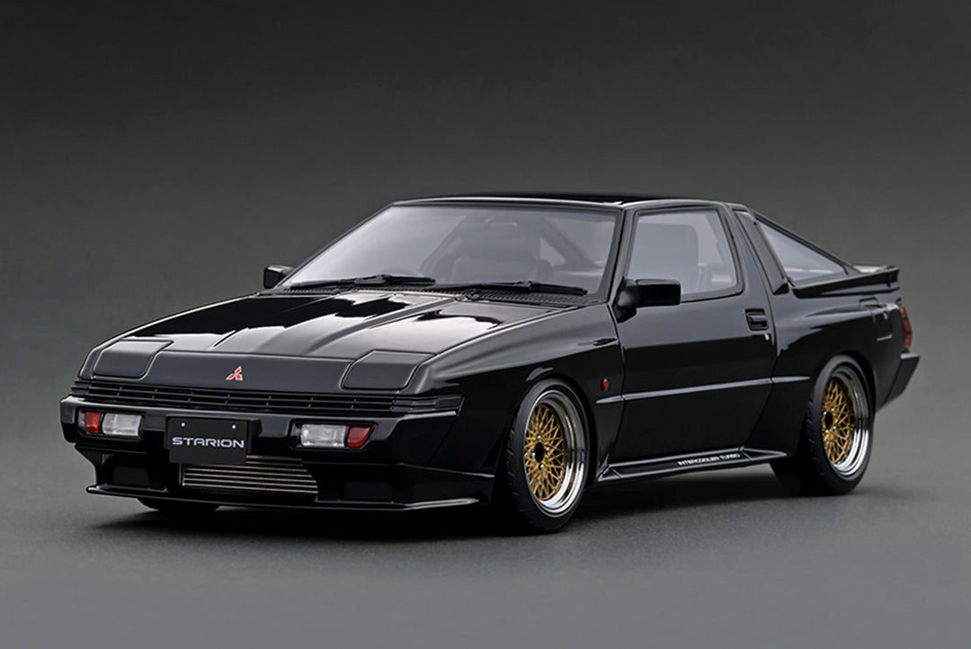 [Preorder] Ignition Model 1:18 Mitsubishi STARION 2600 GSR-VR  (E-A187A) Black IG3709