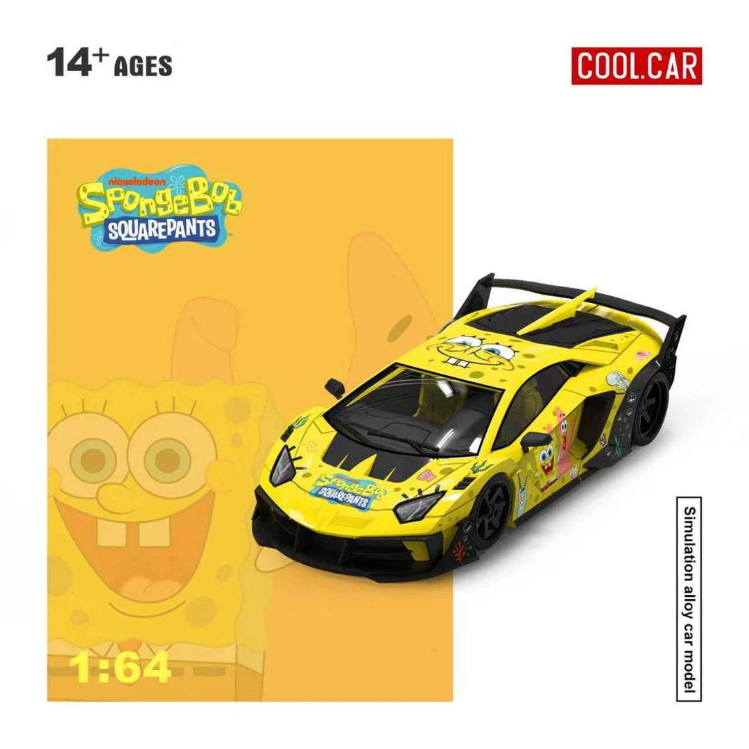 [Preorder] Cool Car 1:64 Lamborghini GTEVO SpongeBob SquarePants CC643836