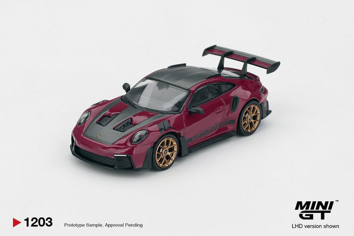 [Preorder] MINIGT 1:64 Porsche 911 (992.1) Rubystone Red Set MGTS0021