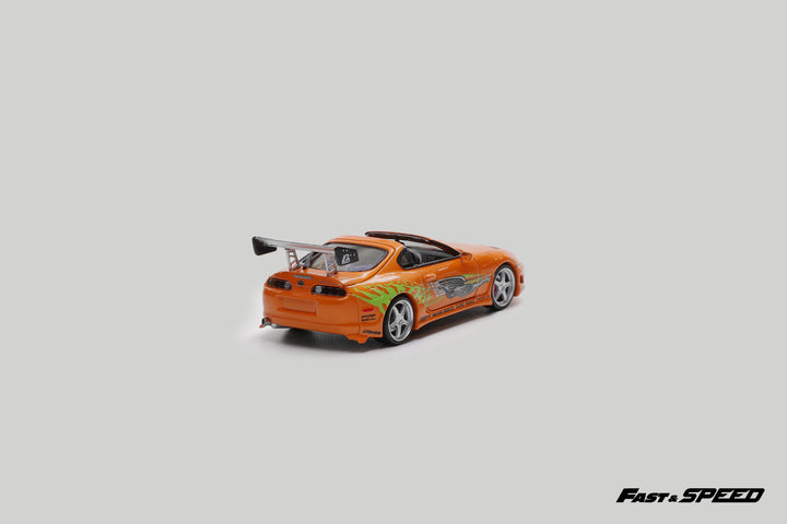 [Preorder] Fast Speed 1:64 Toyota Supra Targa The 4th Generation Bomex Version - FNF Orange (2 Versions)