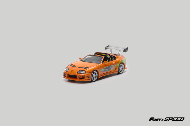 [Preorder] Fast Speed 1:64 Toyota Supra Targa The 4th Generation Bomex Version - FNF Orange (2 Versions)