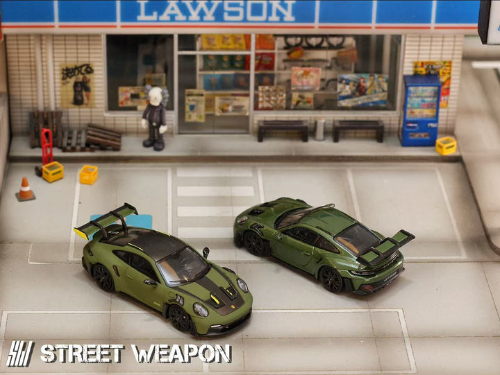 [Preorder] Street Weapon 1:64 Porsche 992 GT3 RS (4 Colours)