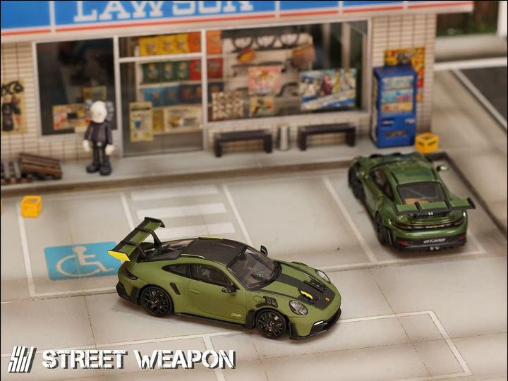 [Preorder] Street Weapon 1:64 Porsche 992 GT3 RS (4 Colours)