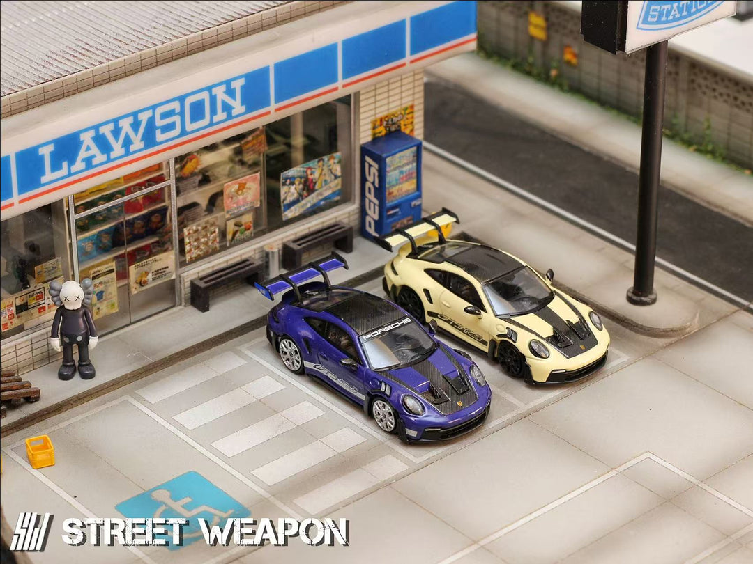 [Preorder] Street Weapon 1:64 Porsche 992 GT3 RS (4 Colours)