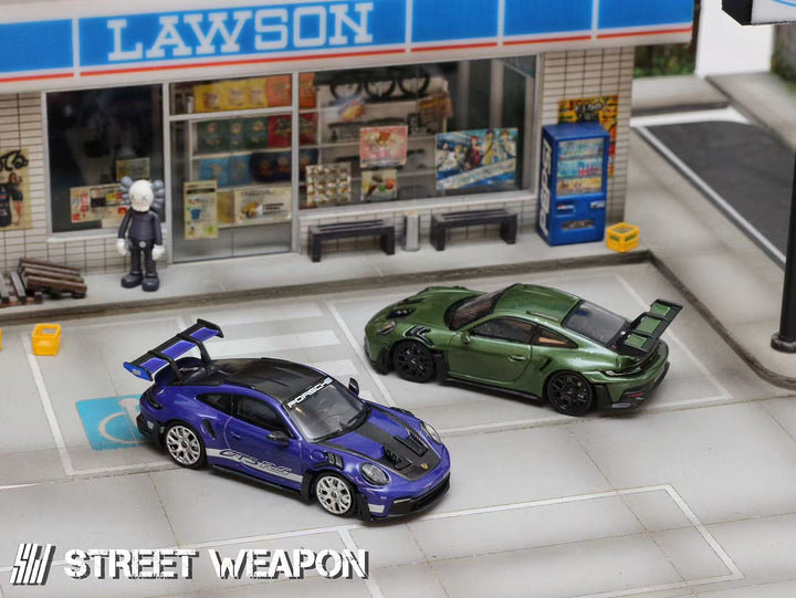[Preorder] Street Weapon 1:64 Porsche 992 GT3 RS (4 Colours)
