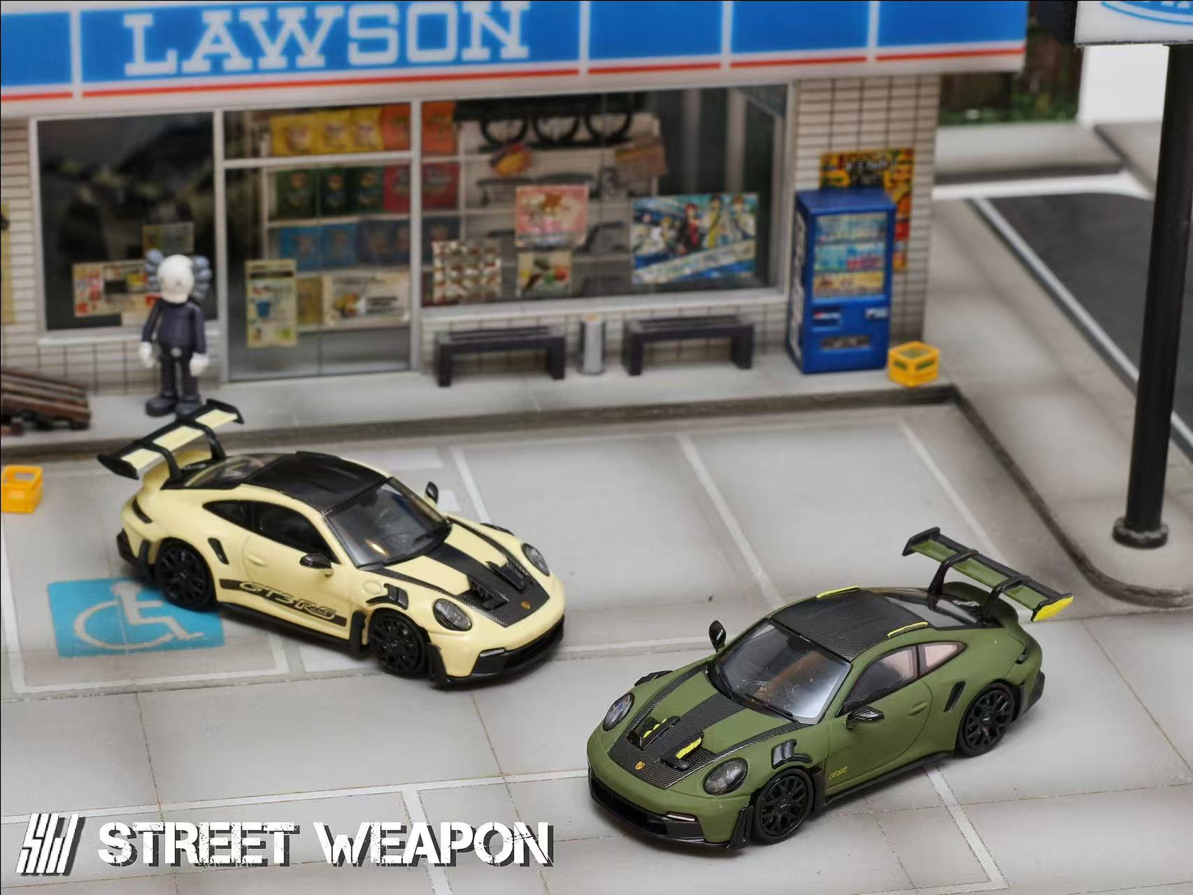 Street Weapon 1:64 Porsche 992 GT3 RS (4 Colours) – Horizon Diecast