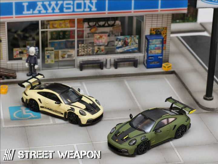 [Preorder] Street Weapon 1:64 Porsche 992 GT3 RS (4 Colours)