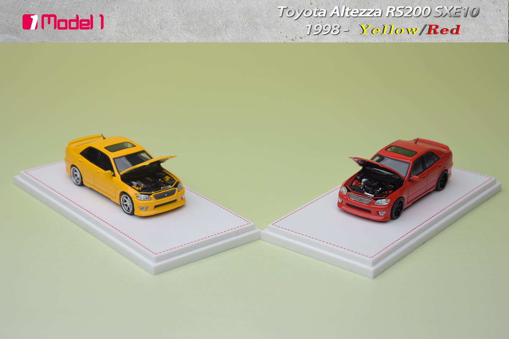 Model One 1:64 Toyota Altezza RS200 SXE10 (2 Colours) – Horizon