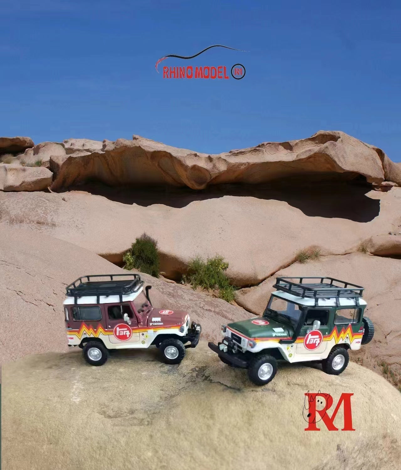 Rhino Model 1:64 Toyota Land Cruiser FJ40 – Horizon Diecast