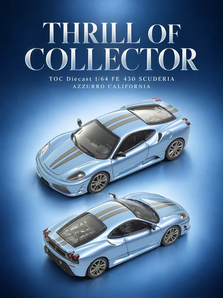 [Preorder] TOC 1:64 FE430 Scuderia &amp; FE458 Speciale (11 Versions)