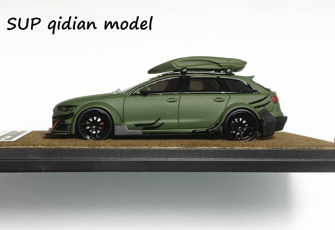 [Preorder] SUP qidian Model 1:64 Audi RS6 Avant (C7) wagon DTM Jon Olsson Wide-Body Modified (3 Colours)