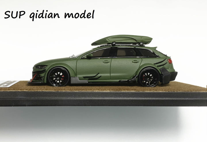 [Preorder] SUP qidian Model 1:64 Audi RS6 Avant (C7) wagon DTM Jon Olsson Wide-Body Modified (3 Colours)