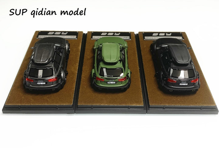 [Preorder] SUP qidian Model 1:64 Audi RS6 Avant (C7) wagon DTM Jon Olsson Wide-Body Modified (3 Colours)