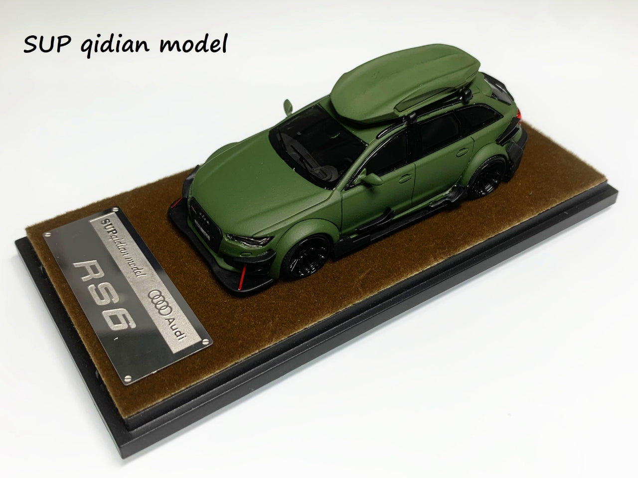 SUP qidian Model 1:64 Audi RS6 Avant (C7) wagon DTM Jon Olsson