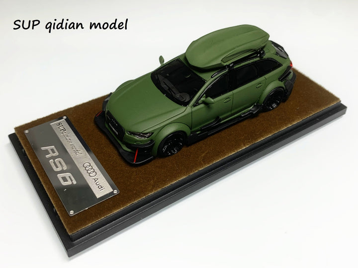 [Preorder] SUP qidian Model 1:64 Audi RS6 Avant (C7) wagon DTM Jon Olsson Wide-Body Modified (3 Colours)