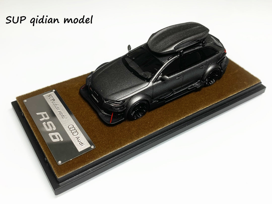[Preorder] SUP qidian Model 1:64 Audi RS6 Avant (C7) wagon DTM Jon Olsson Wide-Body Modified (3 Colours)