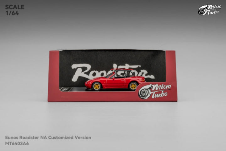 [Preorder] Microturbo 1:64 Mazda MX5 Eunos Roadster Red MT6403A6
