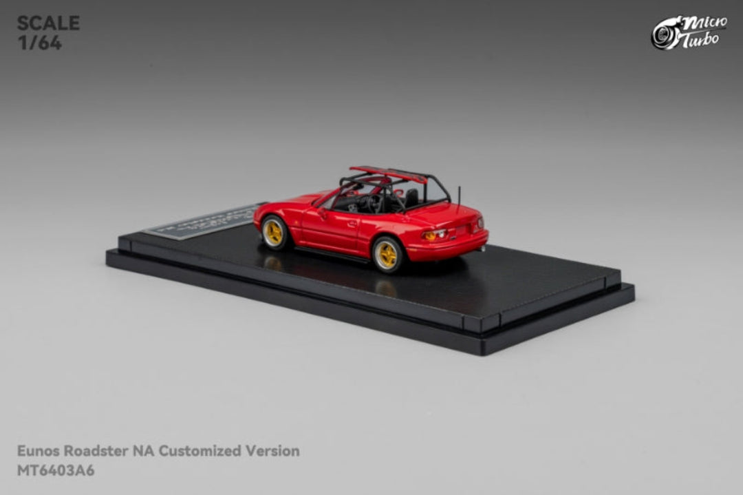 [Preorder] Microturbo 1:64 Mazda MX5 Eunos Roadster Red MT6403A6
