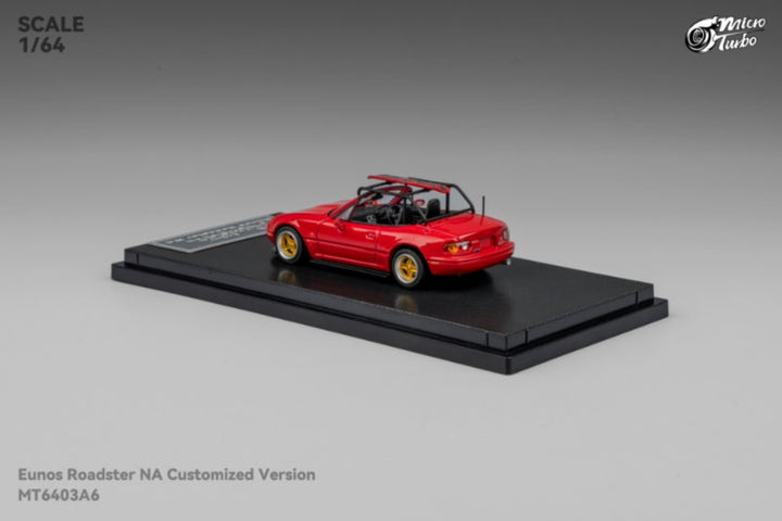 [Preorder] Microturbo 1:64 Mazda MX5 Eunos Roadster Red MT6403A6