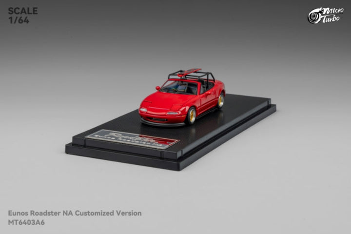 [Preorder] Microturbo 1:64 Mazda MX5 Eunos Roadster Red MT6403A6