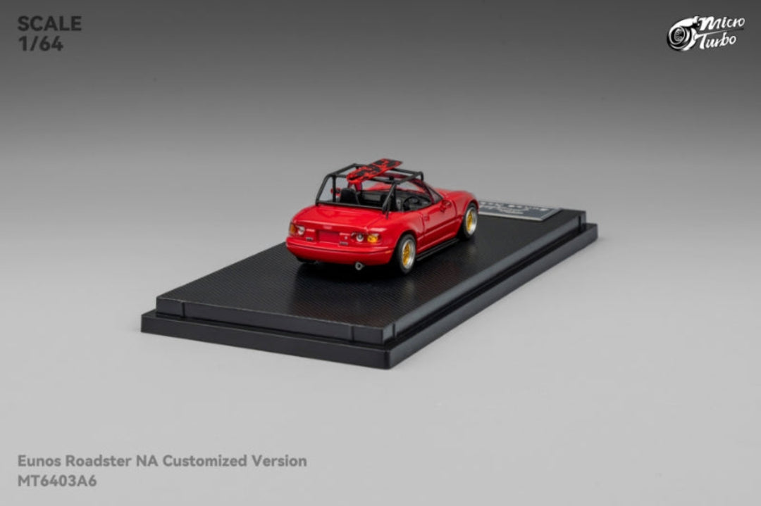 [Preorder] Microturbo 1:64 Mazda MX5 Eunos Roadster Red MT6403A6