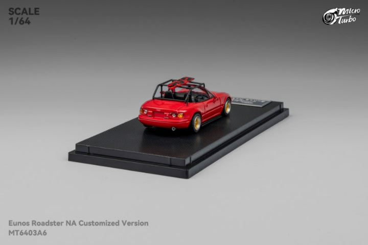 [Preorder] Microturbo 1:64 Mazda MX5 Eunos Roadster Red MT6403A6