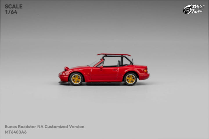 [Preorder] Microturbo 1:64 Mazda MX5 Eunos Roadster Red MT6403A6