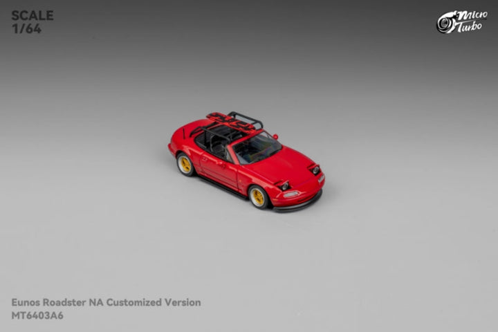 [Preorder] Microturbo 1:64 Mazda MX5 Eunos Roadster Red MT6403A6