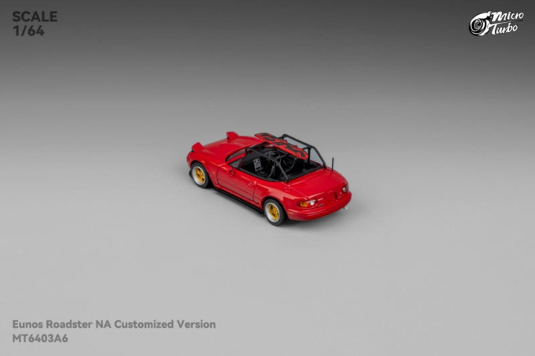 [Preorder] Microturbo 1:64 Mazda MX5 Eunos Roadster Red MT6403A6