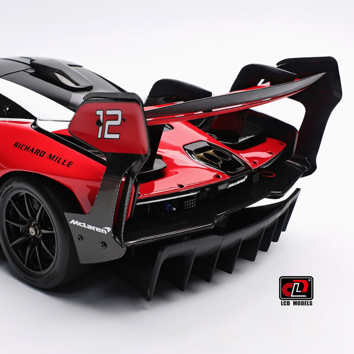 [Preorder] LCD 1:18 McLaren Senna GTR Red and White LCD18016-RW