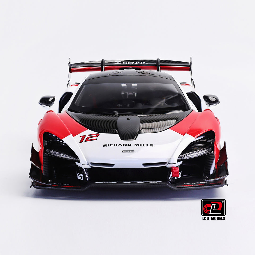 [Preorder] LCD 1:18 McLaren Senna GTR Red and White LCD18016-RW