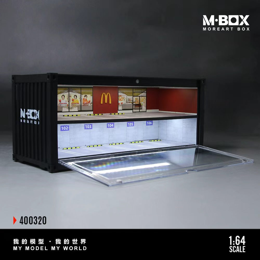 [Preorder] MBOX 1:64 CONTAINER MODEL STORAGE SCENE (2 Versions) MB400319/MB400320