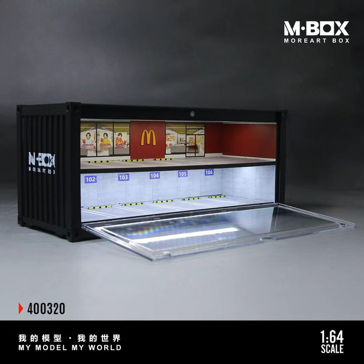 [Preorder] MBOX 1:64 CONTAINER MODEL STORAGE SCENE (2 Versions) MB400319/MB400320